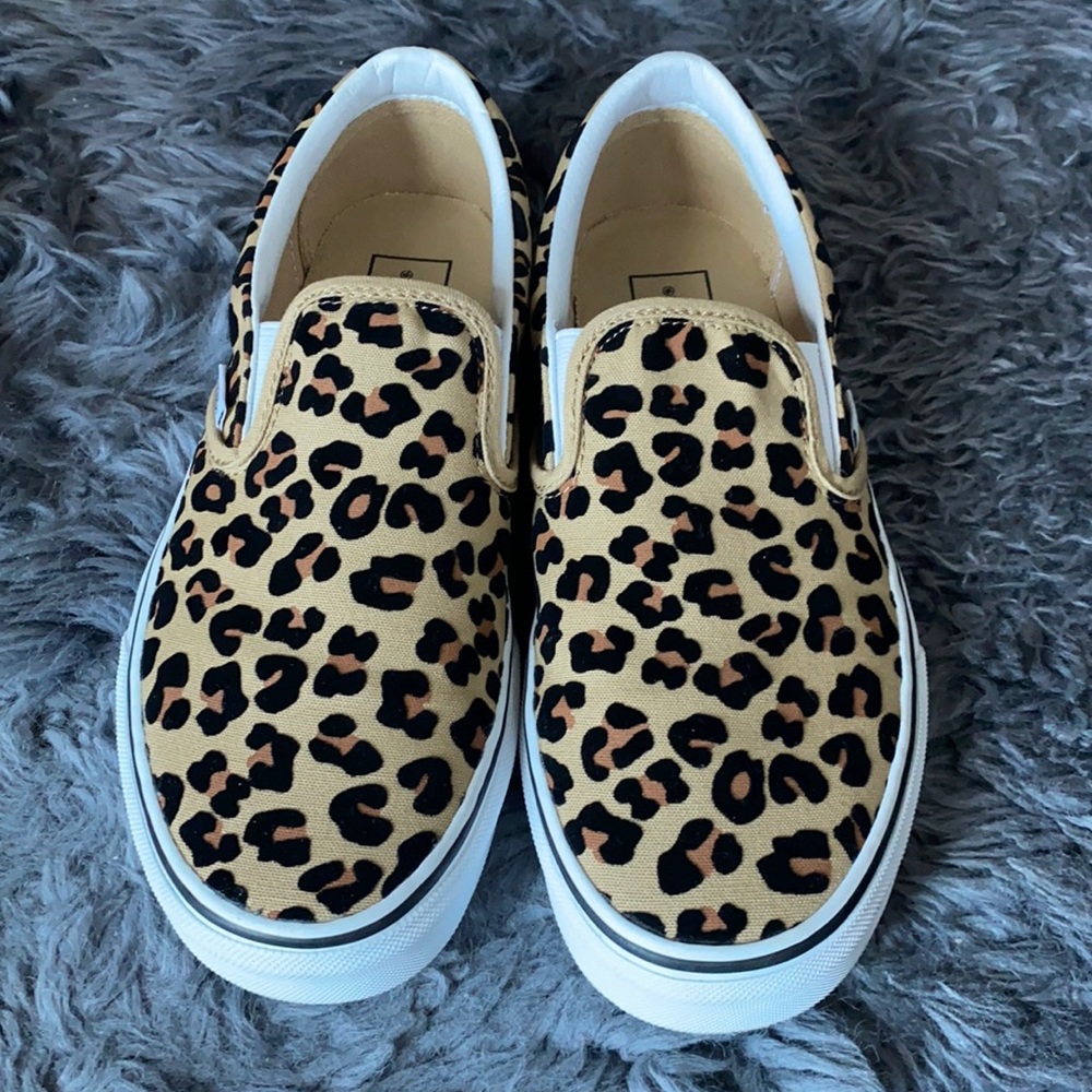 Vans Slip ON Skate Shoe - Leopard